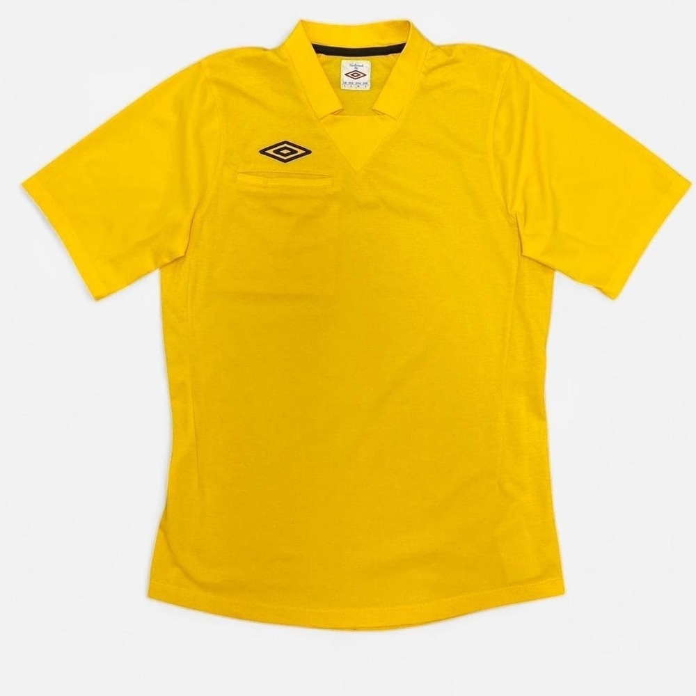 Umbro yellow soccer jersey